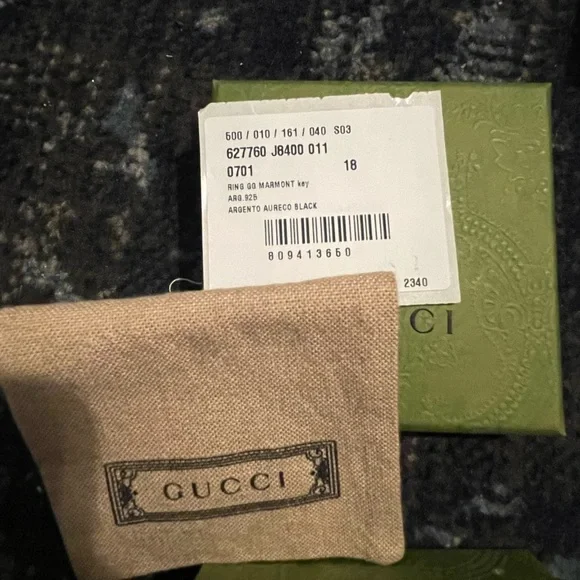 Gucci double G key ring - Picture 3 of 7